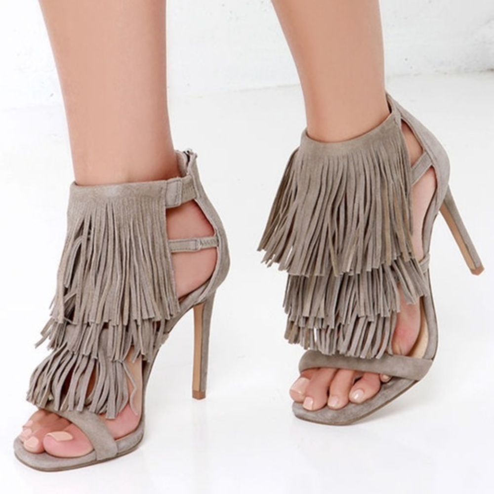 Steve Madden Fringe Heels